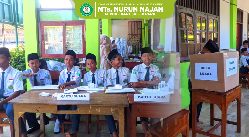 Pemilihan Ketua IPNU IPPNU PK MTs. NURUN NAJAH 2024/2025